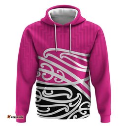 RugbyLife Shop All Pink New Zealand Kowhai Ngutukak Hoodie LT9