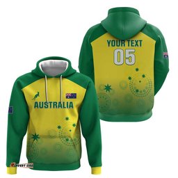 RugbyLife Shop Custom Australia Cricket Hoodie Go Champions Aussies LT05