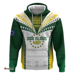 RugbyLife Shop Cook Islands Rugby Custom Hoodie Kuki's Aitu Champions LT7