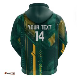 RugbyLife Shop Australia Socceroos 2026 Custom Hoodie Go Aussie Kangaroo National Color LT14