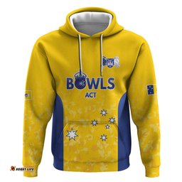 RugbyLife Shop Australian ACT Lawn Bowls Custom Hoodie Aussie Minimalist Style LT9