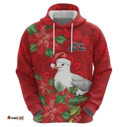 RugbyLife Shop Australian Silver Gull Hoodie Aboriginal Inspired Christmas LT9