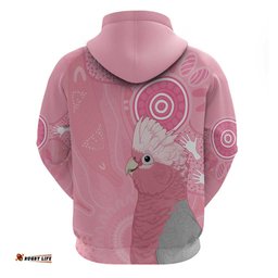 RugbyLife Shop Australia Breast Cancer Awareness Hoodie Galah Faith Hope Love Pink Month LT14