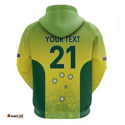 RugbyLife Shop Australian Kangaroo Lawn Bowls Custom Hoodie Aussie Minimalist Style LT9