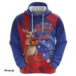 RugbyLife Shop Happy Boxing Day Australia Hoodie Let The Good Time Roll! LT14