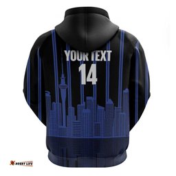 RugbyLife Shop New Zealand Auckland Football Custom Hoodie Go City of Sails Est 2025 LT14