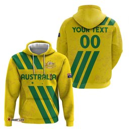 RugbyLife Shop Custom Soccer 2026 Australia Hoodie Socceroos Go Glory LT01