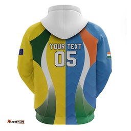 RugbyLife Shop Custom India Vs Australia Cricket Hoodie Final Matchup LT05
