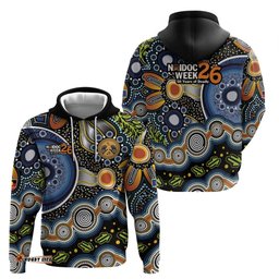 RugbyLife Shop NAIDOC Deadly 50 Years Hoodie Aboriginal and Torres Strait Islander LT9