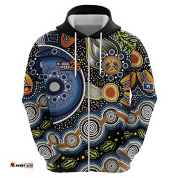 RugbyLife Shop NAIDOC Deadly 50 Years Hoodie Aboriginal and Torres Strait Islander LT9