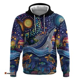 RugbyLife Shop Heal Country Heal Our Nation Aboriginal Dreamtime Hoodie LT9
