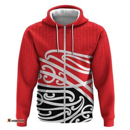 RugbyLife Shop All Red New Zealand Kowhai Ngutukak Hoodie LT9