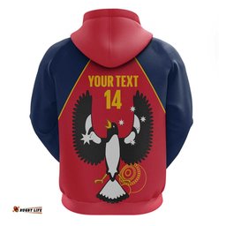 RugbyLife Shop Custom South Australia Bowls Hoodie Go Champions SA Piping Shrike LT14