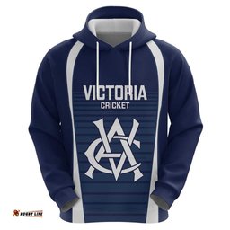 RugbyLife Shop Custom Victoria Cricket Hoodie Go Champions - Sporty Style LT14
