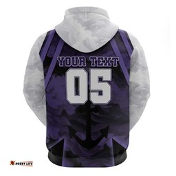 RugbyLife Shop Custom Fremantle Football Hoodie Dockers Anchor Sporty Style DT05