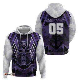 RugbyLife Shop Custom Fremantle Football Hoodie Dockers Anchor Sporty Style DT05