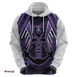 RugbyLife Shop Custom Fremantle Football Hoodie Dockers Anchor Sporty Style DT05