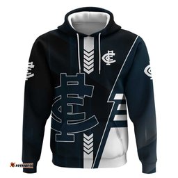 RugbyLife Shop Personalized Carlton Blues Hoodie Modern Geometric Sports Graphic Style TS04