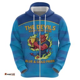 RugbyLife Shop Pride of Norths Rugby Spirit Custom Hoodie Queensland Grand Final Edition 2025 LT9