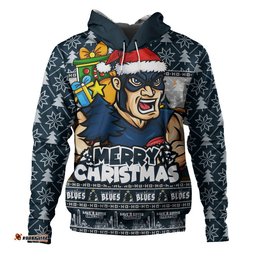 Carlton Hoodie Festive Holiday Merry Christmas Vibe