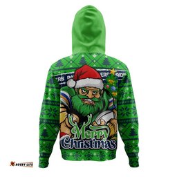 Canberra Raiders Hoodie Merry Christmas Game Day Knit Style Team Edition