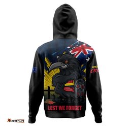 Adelaide Crows Hoodie ANZAC Day Honour And Football Legacy