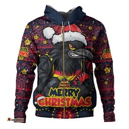 Adelaide Crows Hoodie Ugly Christmas Knit Patterns Vintage Jersey
