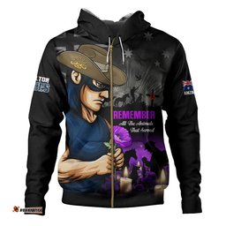Carlton Hoodie Anzac Day In Memory Of Animals That Served