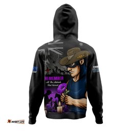 Carlton Hoodie Anzac Day In Memory Of Animals That Served