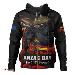 Adelaide Crows Hoodie ANZAC Day Lest We Forget Red Poppy And Honor The Brave Tribute