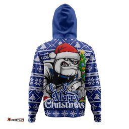 Canterbury-Bankstown Bulldogs Hoodie Merry Christmas Game Day Knit Style Team Edition