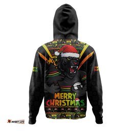 Penrith Panthers Hoodie Merry Christmas Festive Spirit Edition