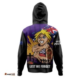 Fremantle Hoodie ANZAC Day Honour And Football Legacy
