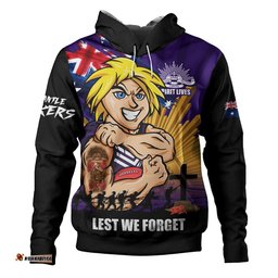 Fremantle Hoodie ANZAC Day Honour And Football Legacy
