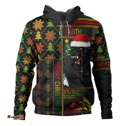 Penrith Panthers Hoodie Christmas Magic Knit Style Winter Glow