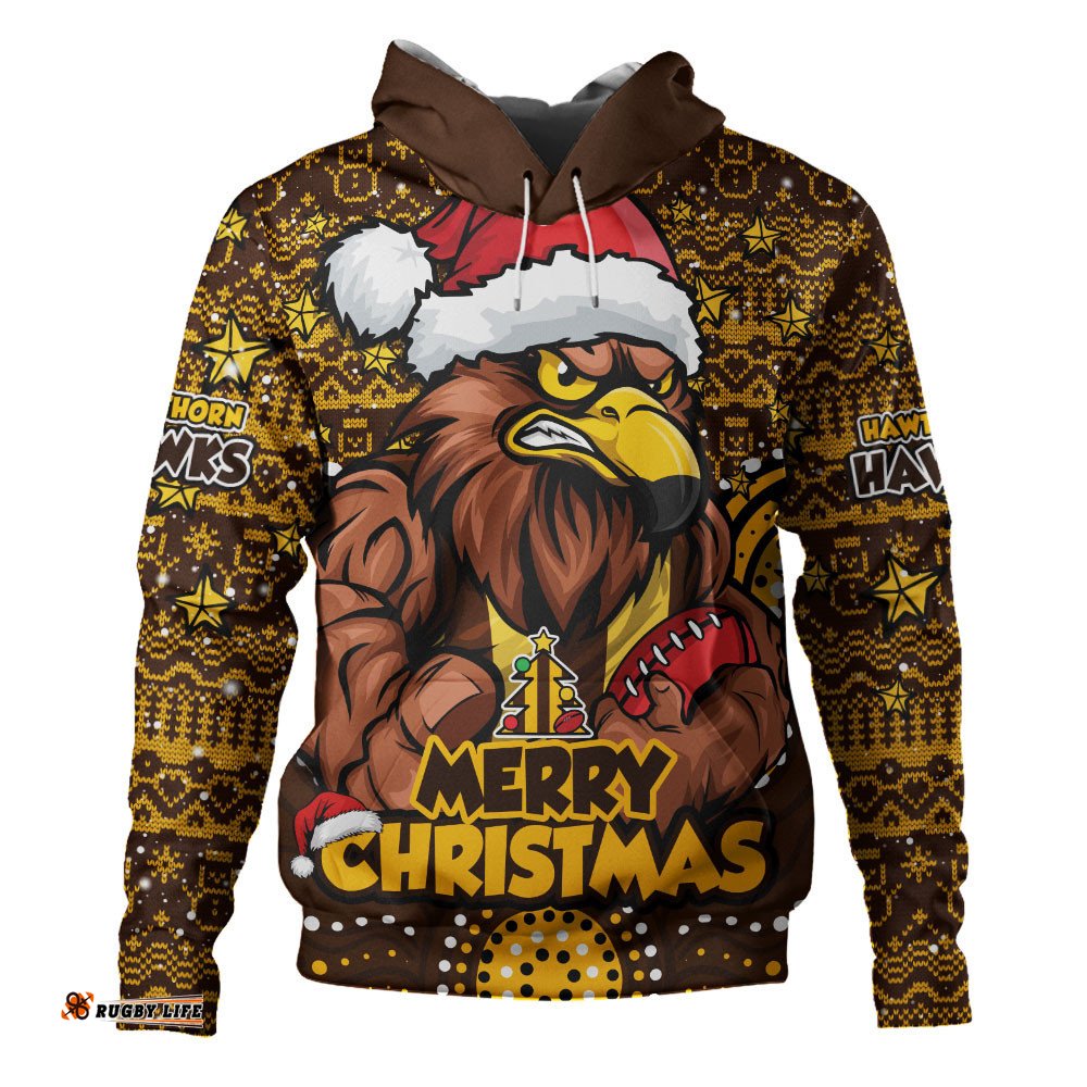 Hawthorn Hoodie Ugly Christmas Knit Patterns Vintage Jersey