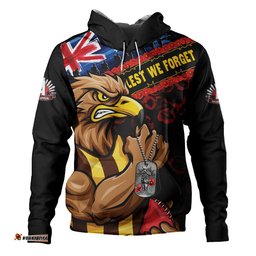 Hawthorn Hoodie Lest We Forget Eternal Honor