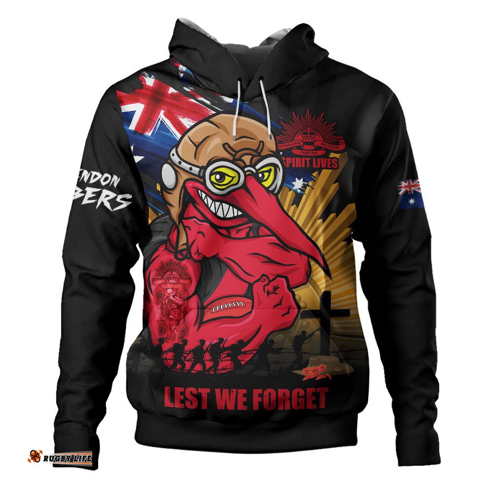Essendon Hoodie ANZAC Day Honour And Football Legacy