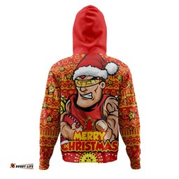 Gold Coast SUNS Hoodie Ugly Christmas Knit Patterns Vintage Jersey