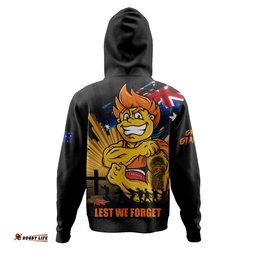 GWS GIANTS Hoodie ANZAC Day Honour And Football Legacy