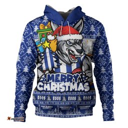 North Melbourne Hoodie Festive Holiday Merry Christmas Vibe