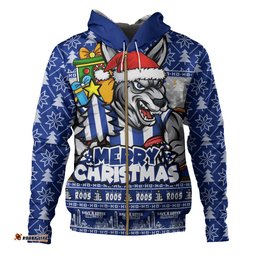 North Melbourne Hoodie Festive Holiday Merry Christmas Vibe