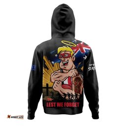 St Kilda Hoodie ANZAC Day Honour And Football Legacy