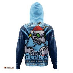 New South Wales Blues Hoodie Merry Christmas Festive Spirit Edition