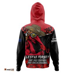 Essendon Hoodie ANZAC Day Not For Victory For Remembrance