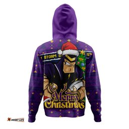 Melbourne Storm Hoodie Merry Christmas Game Day Knit Style Team Edition