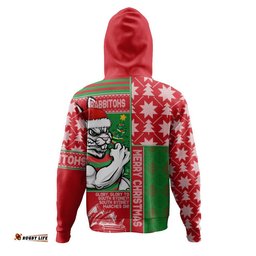 South Sydney Rabbitohs Hoodie Christmas Magic Knit Style Winter Glow