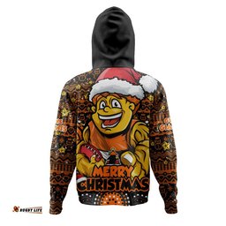 GWS GIANTS Hoodie Ugly Christmas Knit Patterns Vintage Jersey