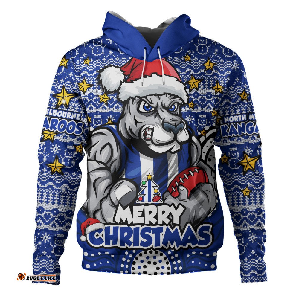 North Melbourne Hoodie Ugly Christmas Knit Patterns Vintage Jersey
