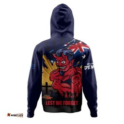 Melbourne Hoodie ANZAC Day Honour And Football Legacy